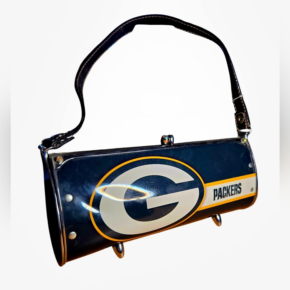 Littlearth Green Bay Packers Swarovski License Plate Purse